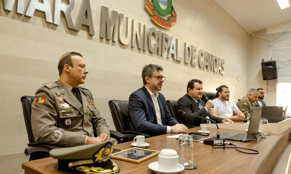 Câmara de Canoas homenageia forças de segurança O Timoneiro Jornal