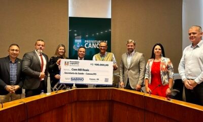 Deputado Sabino destina emenda parlamentar de 100 mil reais para Canoas