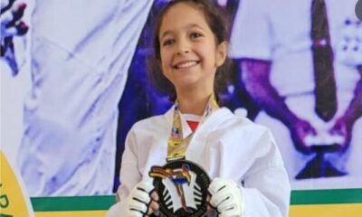Helena Lemos, estudante do Colégio Maria Auxiliadora, de Canoas, está na Seleção Gaúcha de Taekwondo/Divulgação