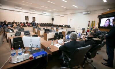 Primeira oitiva da Comissão Processante da Câmara ouve quatro testemunhas; Nedy opta por depor por último/ Foto: Bruna Ourique