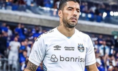 Estrela do Grêmio, Luis Suárez considera aposentadoria por problemas no joelho/Foto: Reprodução Instagram
