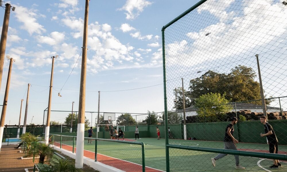 Praça Antônio Vianna é entregue reformada aos moradores do Guajuviras/Foto: Pamella Mendes