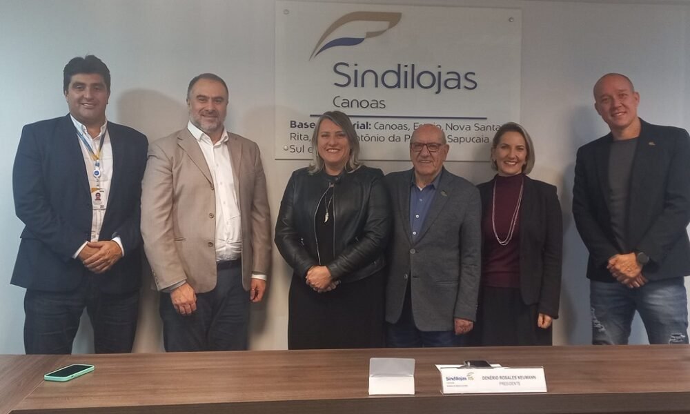 Diretoria do Sindilojas realiza reunião para debater ampliação dos serviços do Sesc em Canoas