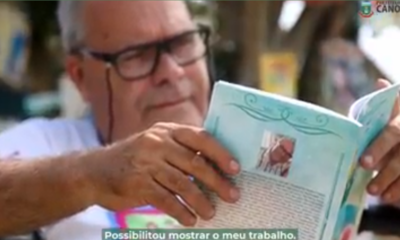 Escritor canoense Jairo Souza foi um dos contemplados pelo Microcrédito Cultural 2021