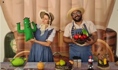 Espetáculos gratuitos em escolas de Canoas abordam a importância e origem da agricultura