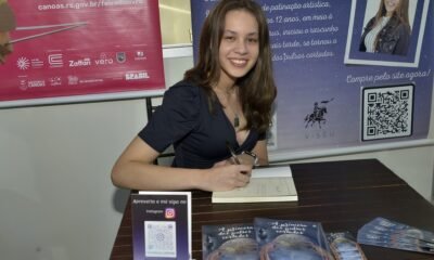 Duda Gonzalez abre caminho para uma nova geração de escritores canoenses - Foto: Ageu Cardoso