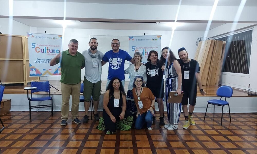 Eleitos delegados que irão representar Canoas na 6ª Conferência Estadual de Cultura – Foto: Guilherme Pereira