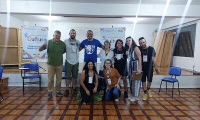 Eleitos delegados que irão representar Canoas na 6ª Conferência Estadual de Cultura – Foto: Guilherme Pereira