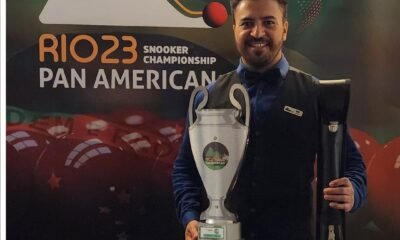Atleta de Canoas é campeão Pan-Americano de Snooker