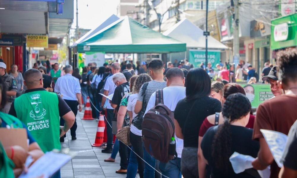 Evento no Calçadão de Canoas ofertará mais de 900 vagas de emprego