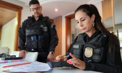OPERAÇÃO CAPA DURA: Após colaborar com a polícia, duas investigadas são soltas - Foto: Divulgação Polícia Civil
