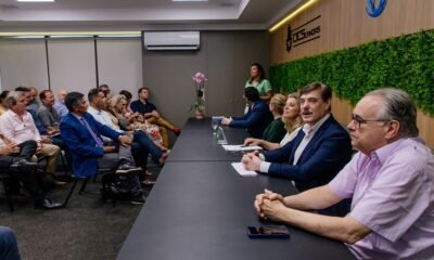 Primeira reunião executiva da Cics Canoas do ano recebe secretário municipal para falar sobre Panorama da Saúde - Foto: Amanda Furtado
