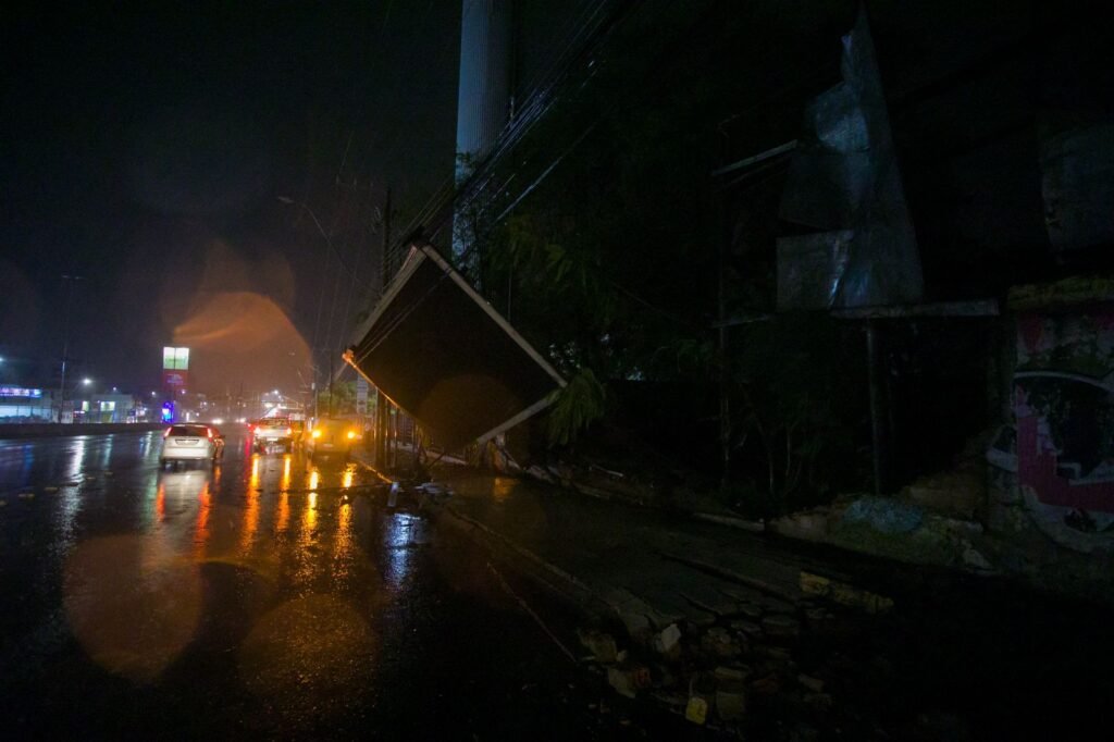 Temporal atinge bairros de Canoas