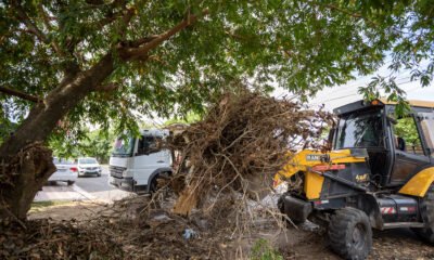 Mais de 226 toneladas de entulhos são retiradas das ruas de Canoas - Thiago Guimarães