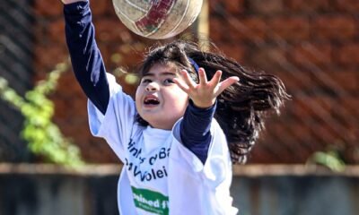 Em Canoas, crianças da Escola para Surdos Vitória evoluem na prática do voleibol - Foto: Moreno Carvalho