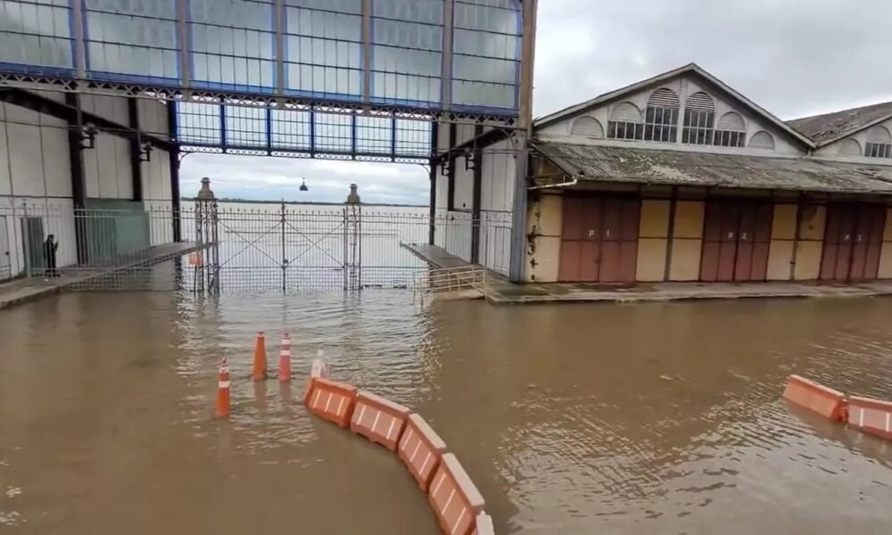 Nível do Guaíba atualizado, terça-feira, 25