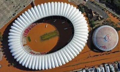 CBF consulta equipes e acata pedido de suspender duas rodadas do Brasileirão por causa das enchentes no RS - Foto: Max Peixoto