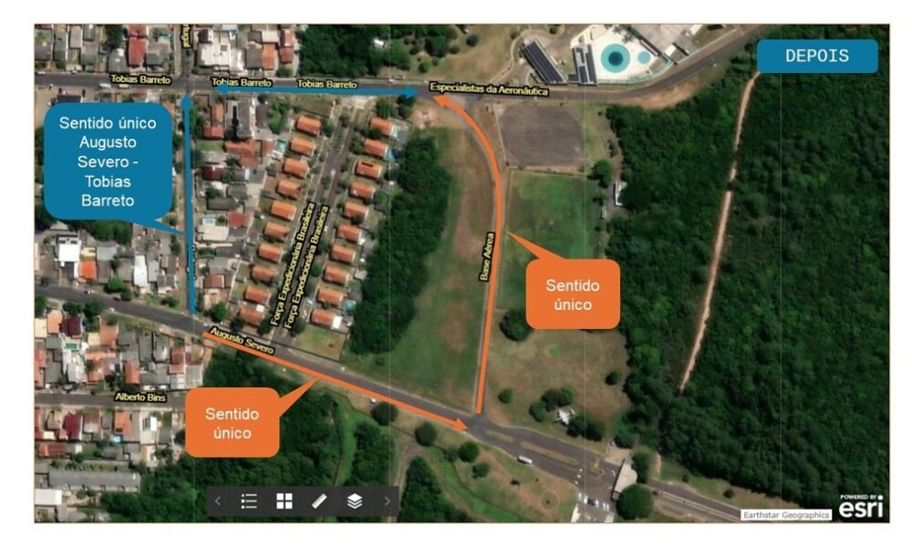 Alterações de trânsito em ruas do bairro Nossa Senhora das Graças entram em vigor segunda-feira, 1º