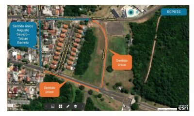 Alterações de trânsito em ruas do bairro Nossa Senhora das Graças entram em vigor segunda-feira, 1º