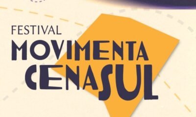 Festival Movimenta Cena Sul tem inscrições abertas, prevendo oportunidades para cerca de 300 trabalhadores