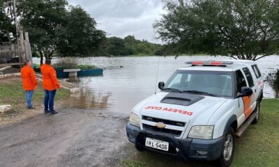 Nível dos rios em Canoas estão sendo monitorados por radares meteorológicos