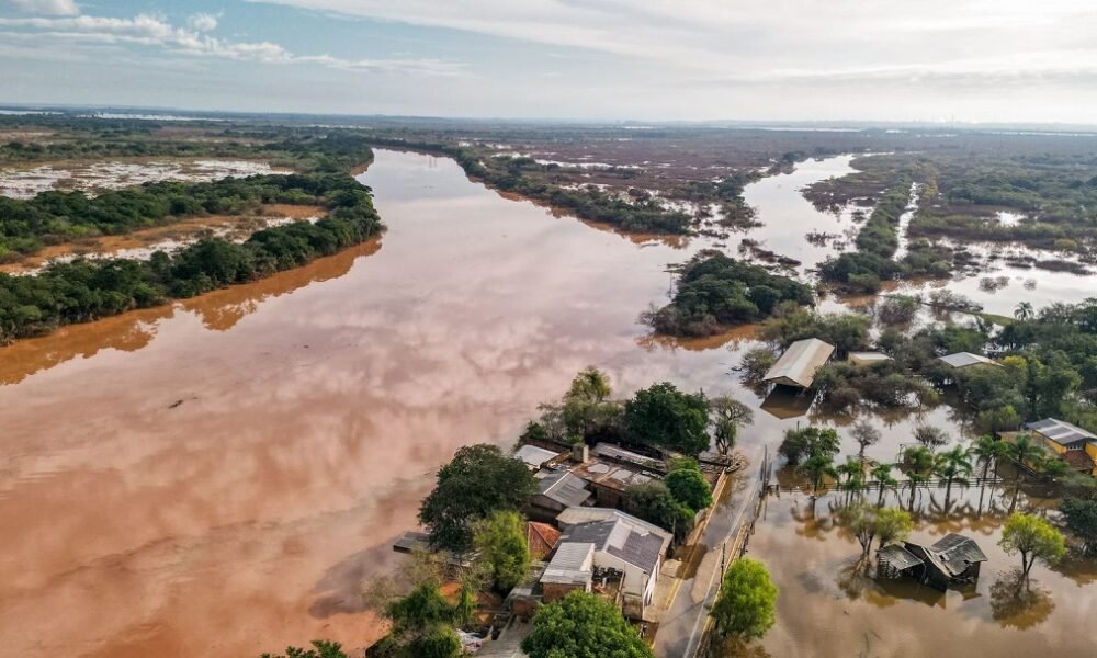 Nova Santa Rita está em alerta após rios Caí e dos Sinos ultrapassarem cota de inundação - Foto: Alan Cardoso