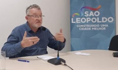 Em live, prefeito de São Leopoldo informa sobre atualizações do Auxílio Reconstrução
