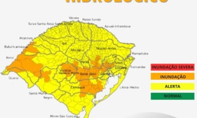 Defesa Civil emite alerta para risco de cheias em praticamente todo o estado