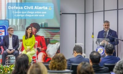 'Defesa Civil Alerta' utilizará celular para emitir alerta com aviso sonoro em riscos de desastres