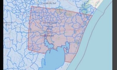 Defesa Civil alerta para para chuva e vento fortes na Região Metropolitana 