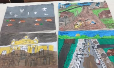 Alunos do Ensino Médio de Canoas realizam mostra artística com tema da enchente