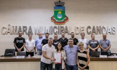 Câmara aprova nome de deputados Possebon e Jorge Uequed para dois novos parques em Canoas