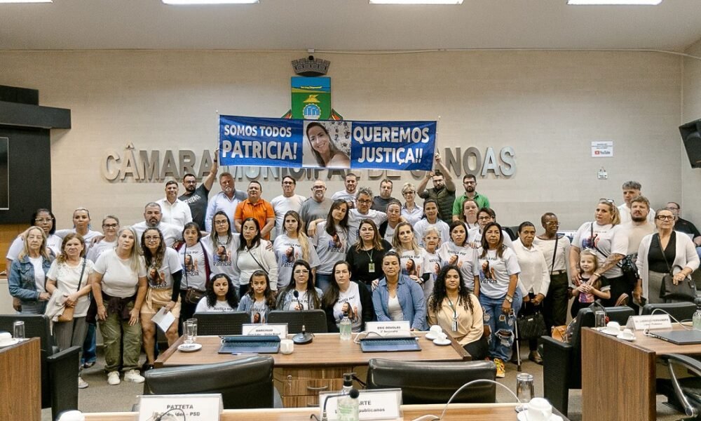 Patrícia Rosa dos Santos recebe homenagem na Câmara de Vereadores de Canoas e familiares clamam por justiça 