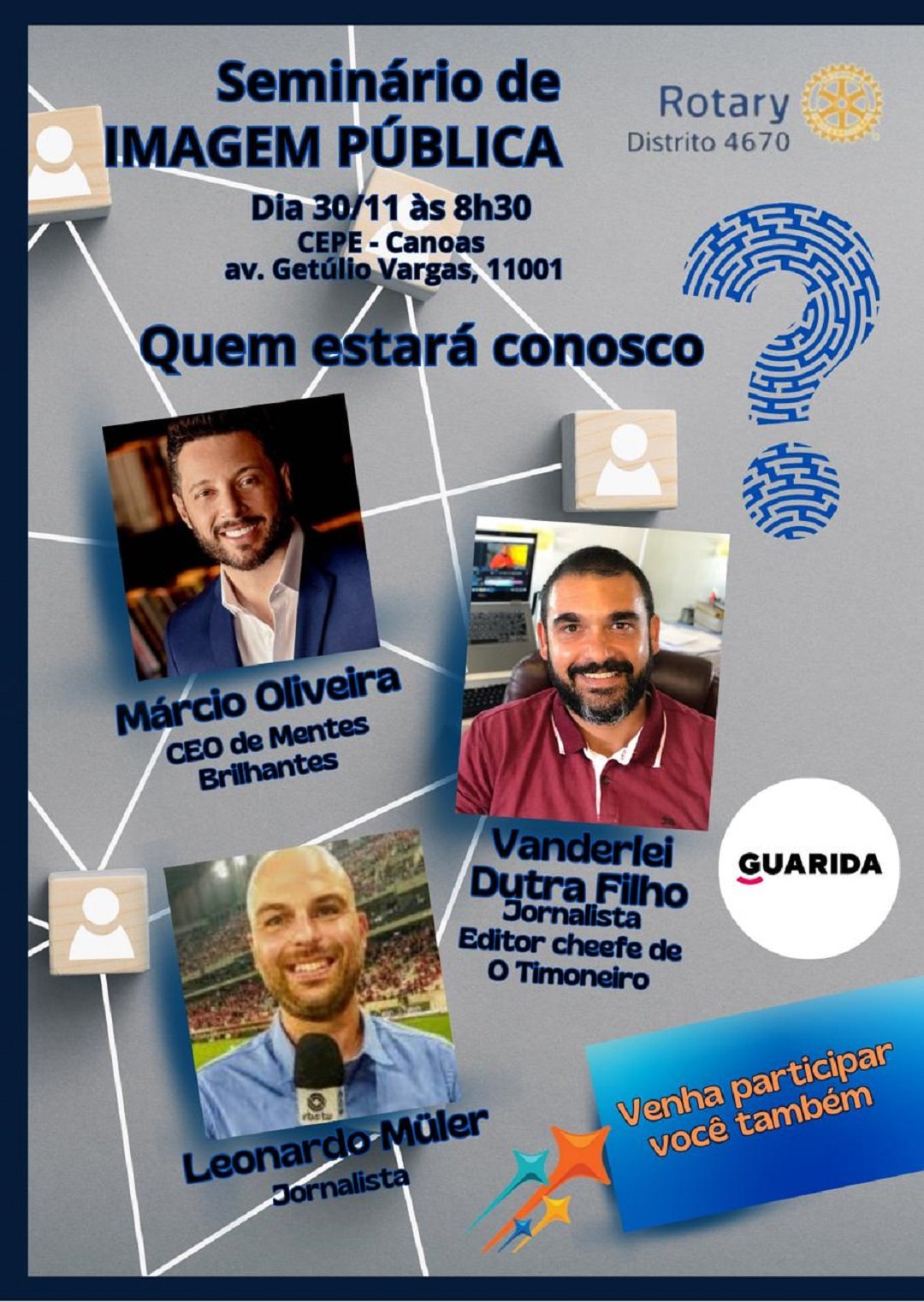 Rotary realiza Seminário Distrital de Imagem Pública em Canoas