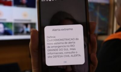 Defesa Civil do Rio Grande do Sul realiza demonstração de nova ferramenta de alerta