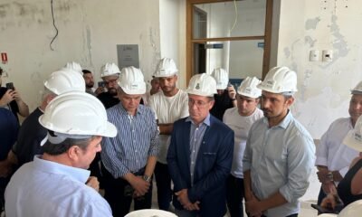 Prefeito, secretários e vereadores vistoriam reforma do Hospital de Pronto-Socorro de Canoas