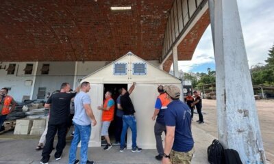Capacitação para Montagem de Unidades Habitacionais de Emergência é realizada em parceria entre a Defesa Civil Estadual e Acnur