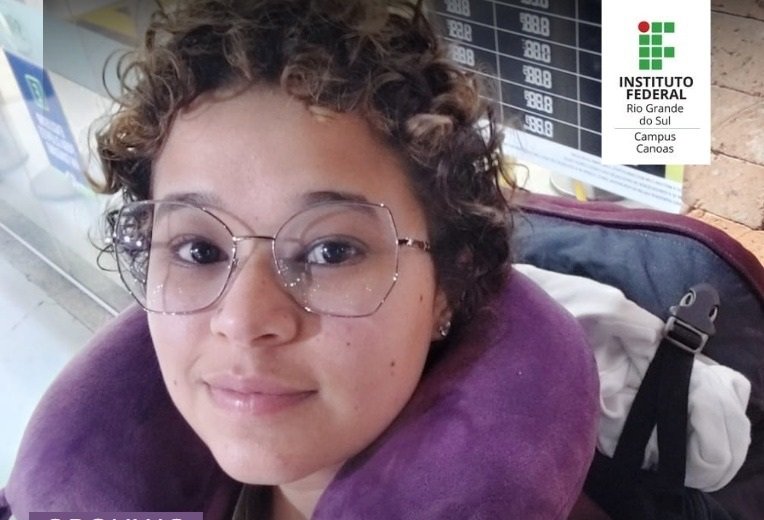 Estudante de Canoas vai para a Colômbia por ter sido a primeira colocada em edital nacional