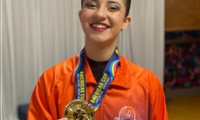 Patinadora gaúcha Laís Herbstrith von Zeidler é campeã da America´s Cup, em Orlando