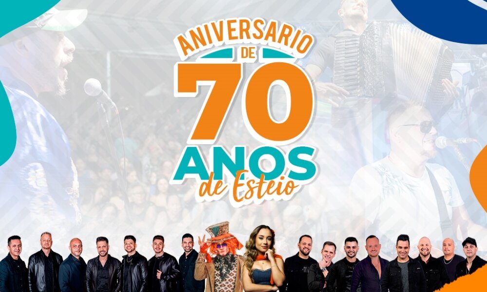Setenta anos de Esteio será comemorado com dois dias de festa