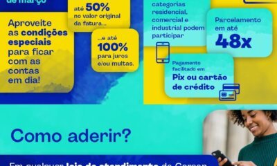 Corsan Negocia oferece condições especiais para regularização de dívidas