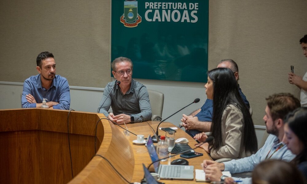Prefeitura de Canoas se reúne com governo do Estado para discutir reconstrução do Município