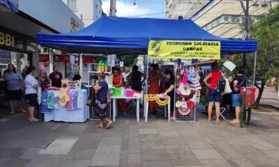 Semana de Economia Solidária acontece no Calçadão de Canoas; confira programação