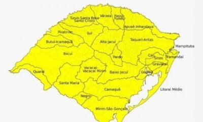 Defesa Civil classifica condições hidrológicas como de ATENÇÃO no Estado