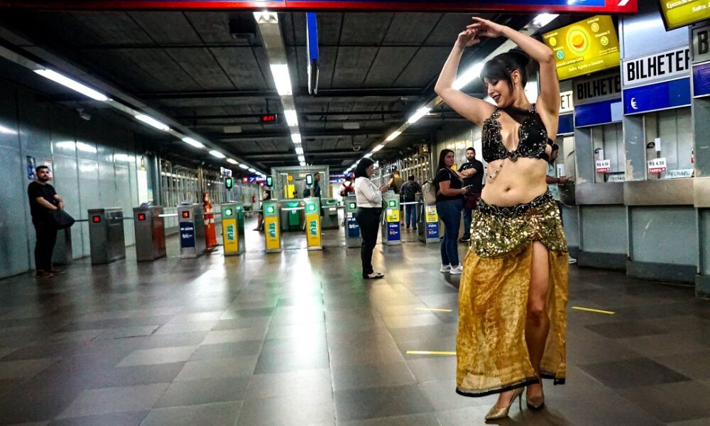 Estações da Trensurb recebem apresentações da Semana da Dança de Canoas