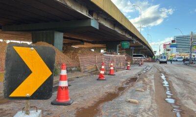 Rotatória central da avenida Getúlio Vargas passará por estreitamento de faixas nesta terça, 15, e quarta-feira, 16