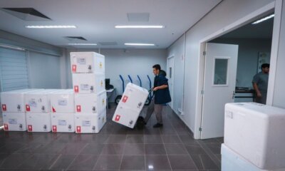 Rio Grande do Sul recebe mais 964 mil doses de vacina contra a gripe