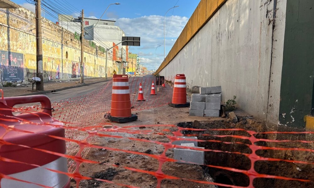 Viaduto da Metrovel terá alterações no trânsito no final de semana; confira