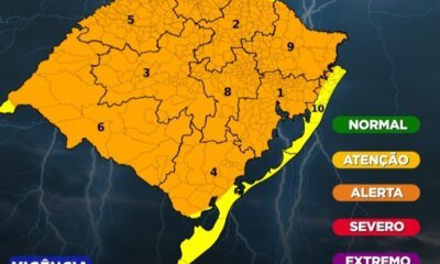 Centro de Monitoramento da Defesa Civil prevê possibilidade de geada nos próximos dias no RS