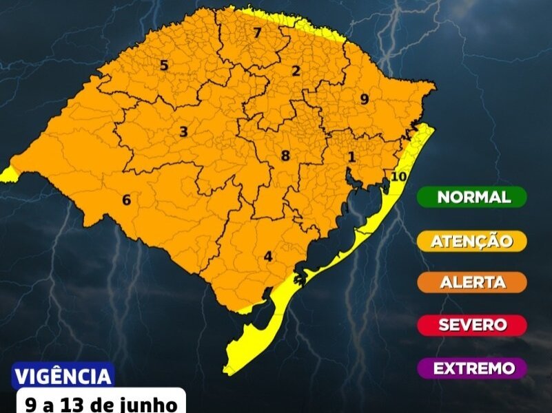 Centro de Monitoramento da Defesa Civil prevê possibilidade de geada nos próximos dias no RS